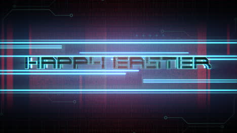 Frohe-Ostern-Mit-Cyberpunk-Hud-Elementen-Auf-Dem-Digitalen-Bildschirm