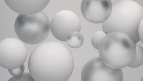 abstract 3d spheres background