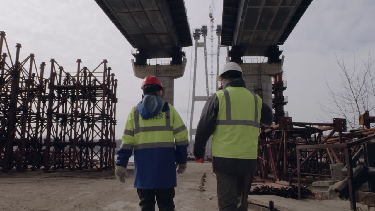 Bridge Construction Workers
