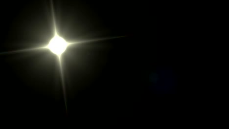 las luces de las lentes