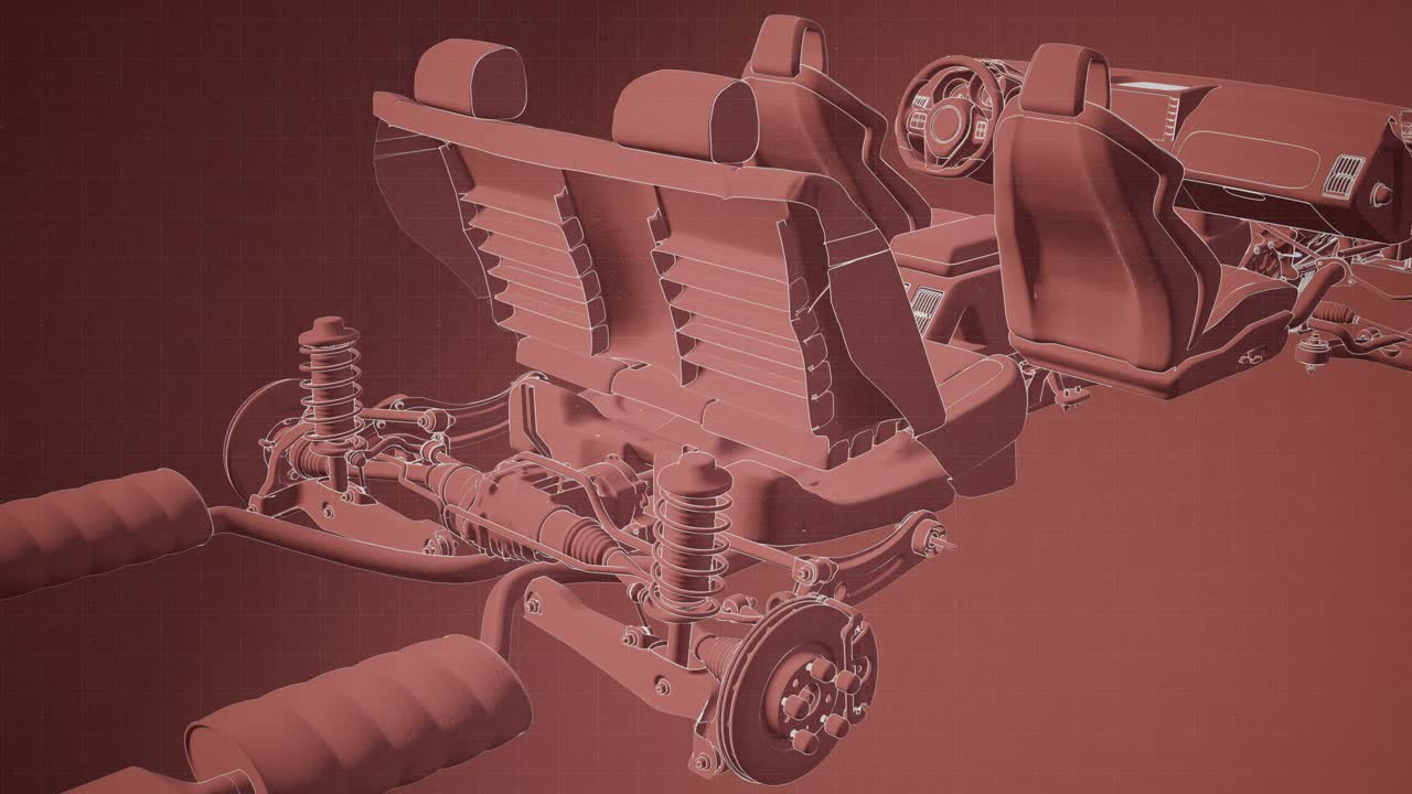 자동차에서 볼 수 있는 엔진과 다른 부분