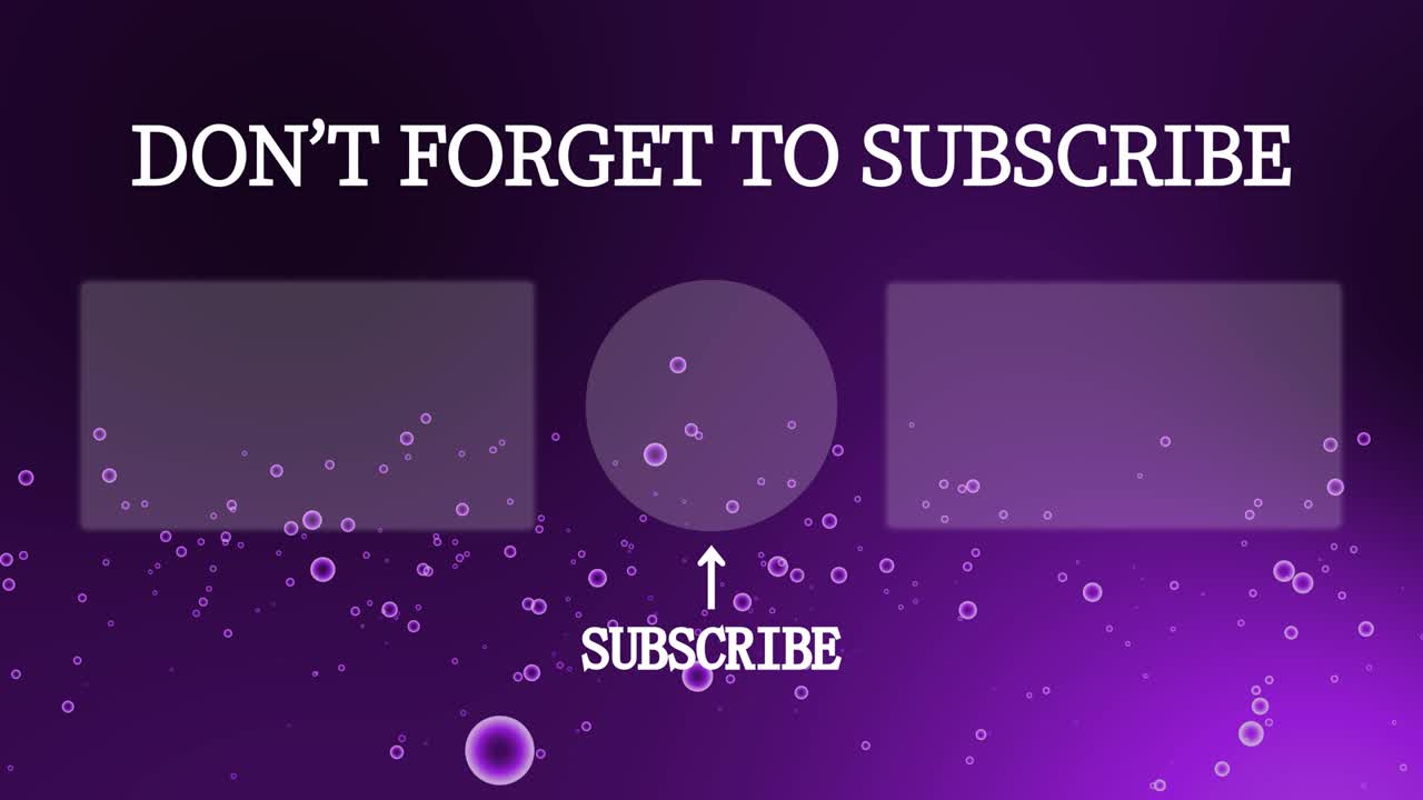 분류 거품 입자 끝 카드 모션 그래픽