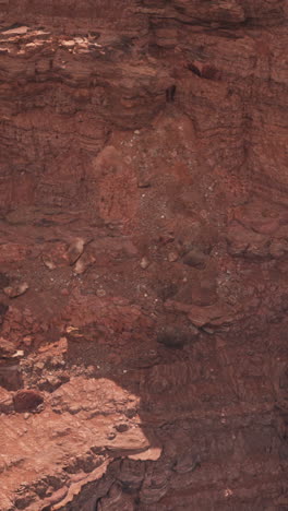paisaje del cañón de las rocas rojas