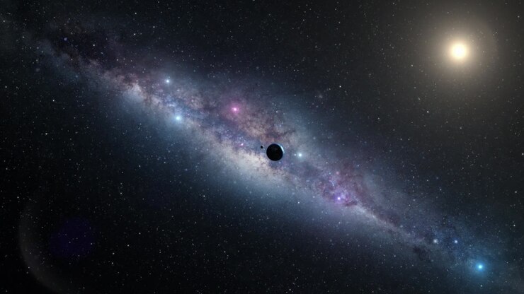 VIAGGIO ATTRAVERSO IL SISTEMA SOLARE AD ALTA VELOCITÀ E POI L'ARRIVO SULLA LUNA