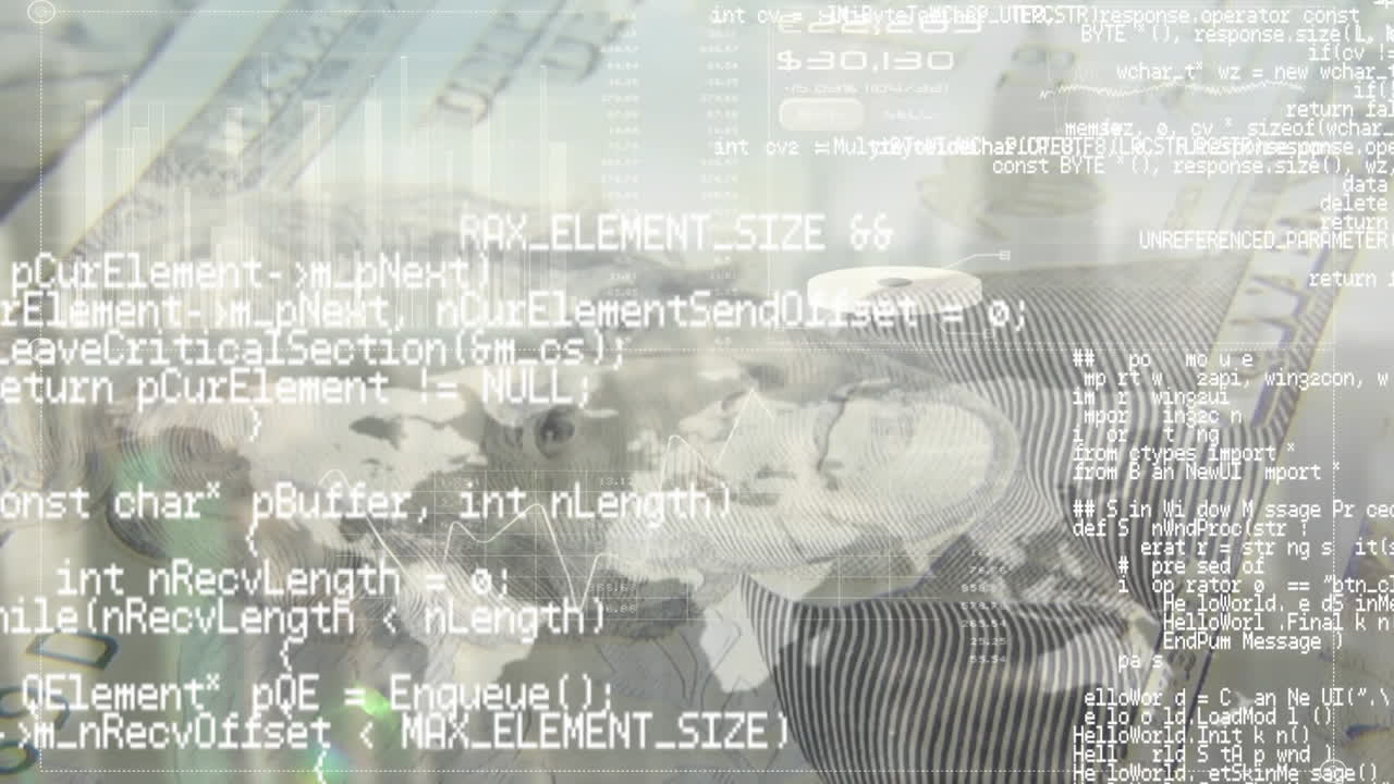 달러 지폐가 쌓이고 있습니다.