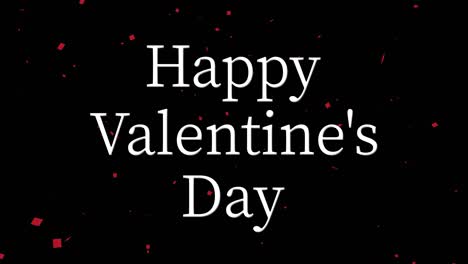valentine message text animation motion graphics