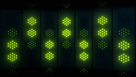 Glowing Panel Pattern