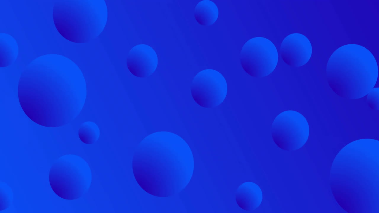 animación de texto de venta masiva sobre formas azules