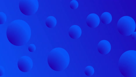 animation of massive sale text over blue shapes