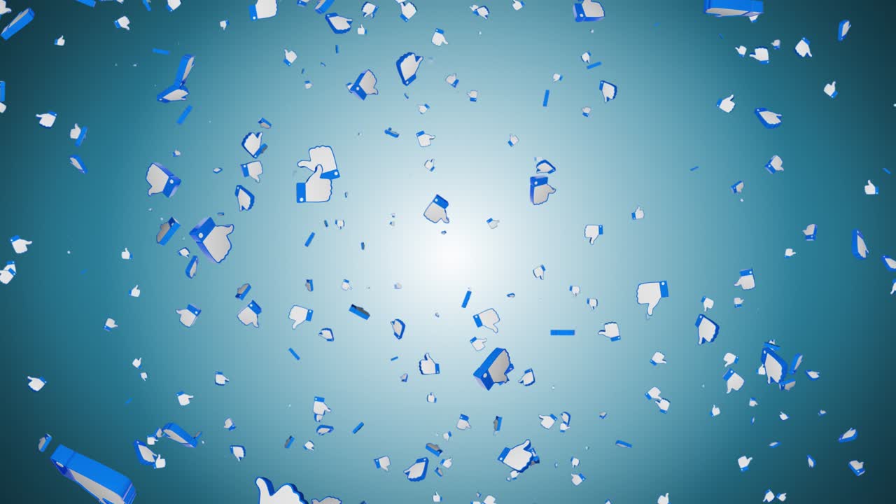 Like emoji social network rendering with channel shows like gesture thumb up appears out approval