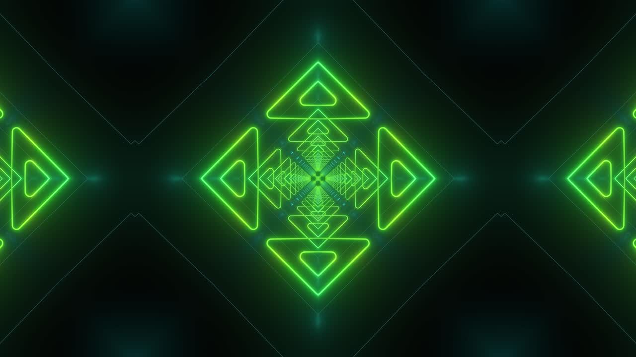 Neon-geometrinen kuvio