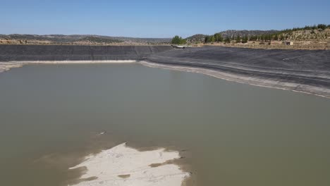 artificial irrigation pond