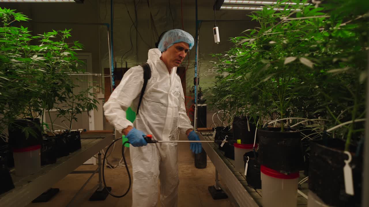 Cannabis Cultivation in a Controlled Environment