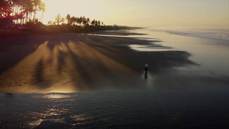 sunrise beachwalk