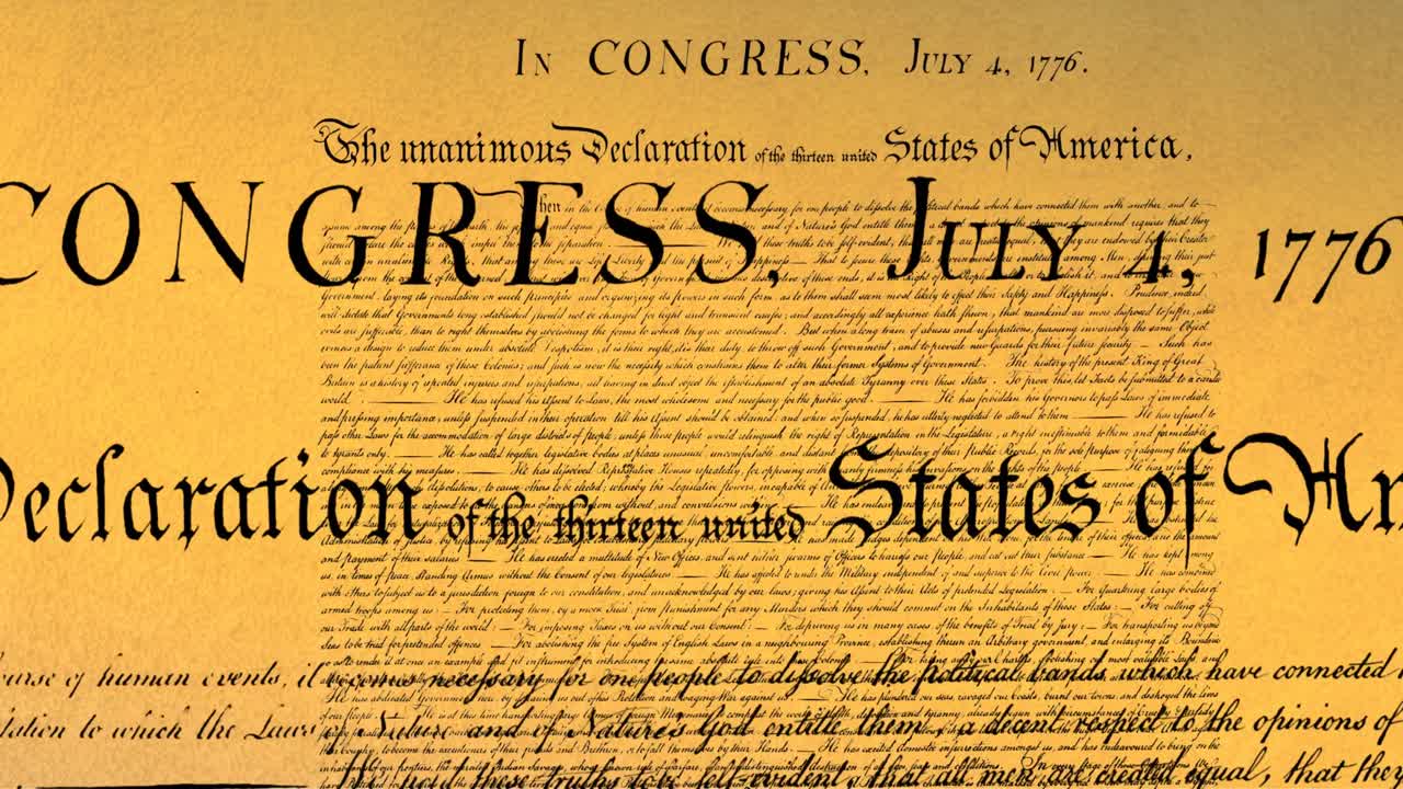 Written constitution of the United States 4k