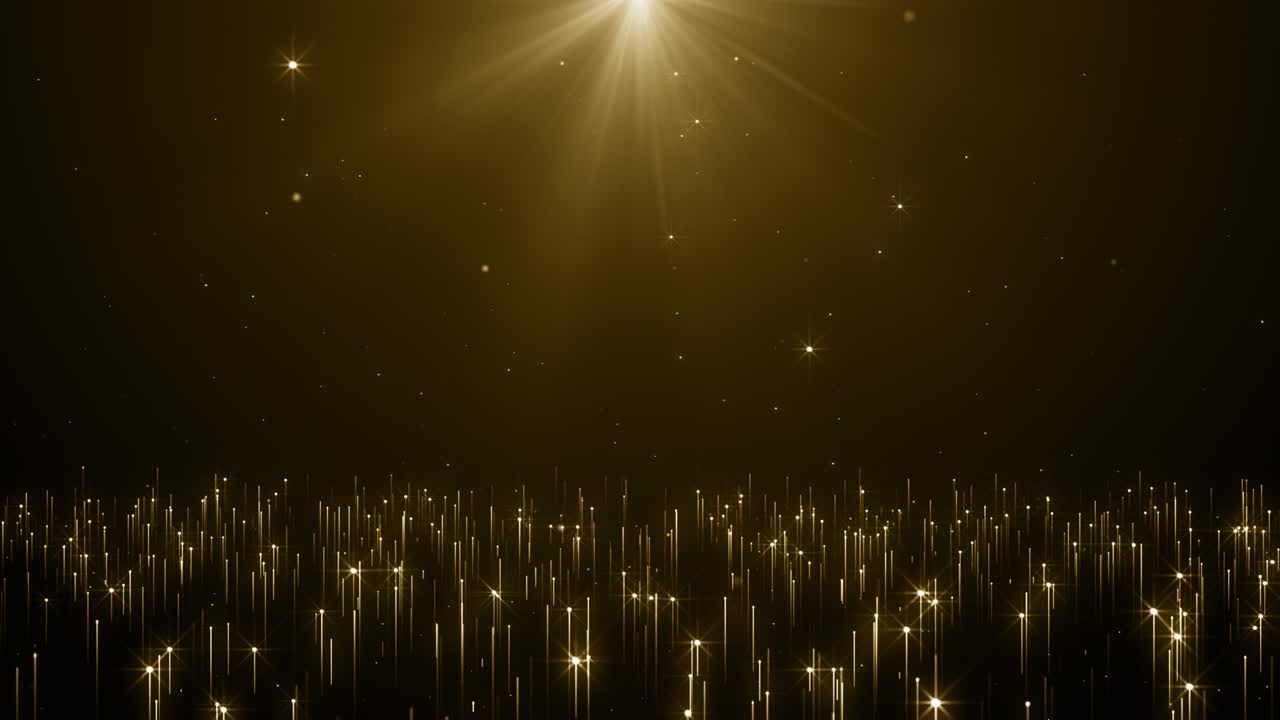 입자 금 반이는 보케상 먼지 추상적인 배경 루프