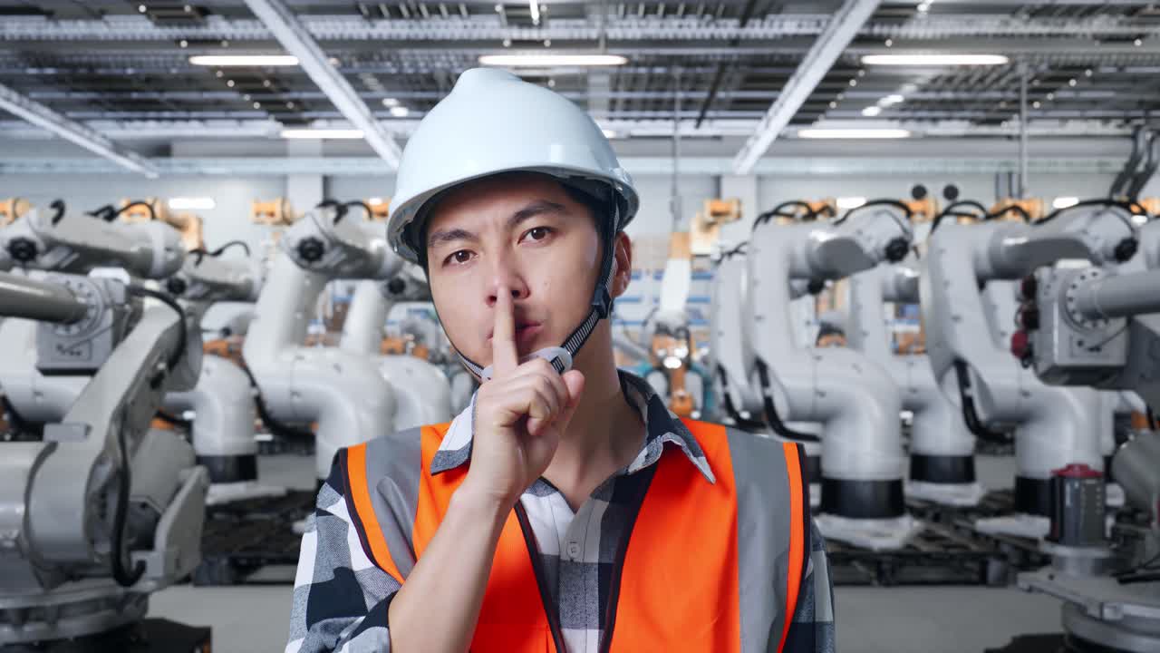 로 을 가진 공장 노동자