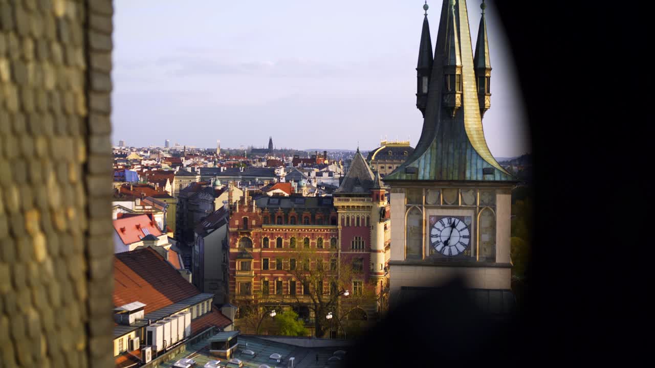 torre de agua de la ciudad de praga