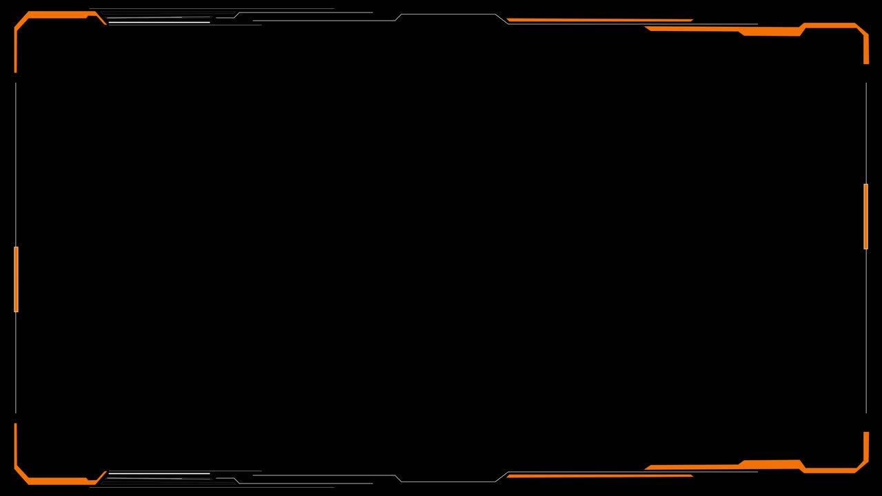 Futuristic glitch hud cyberpunk style hud screen tech user interface hologram screen for game movie