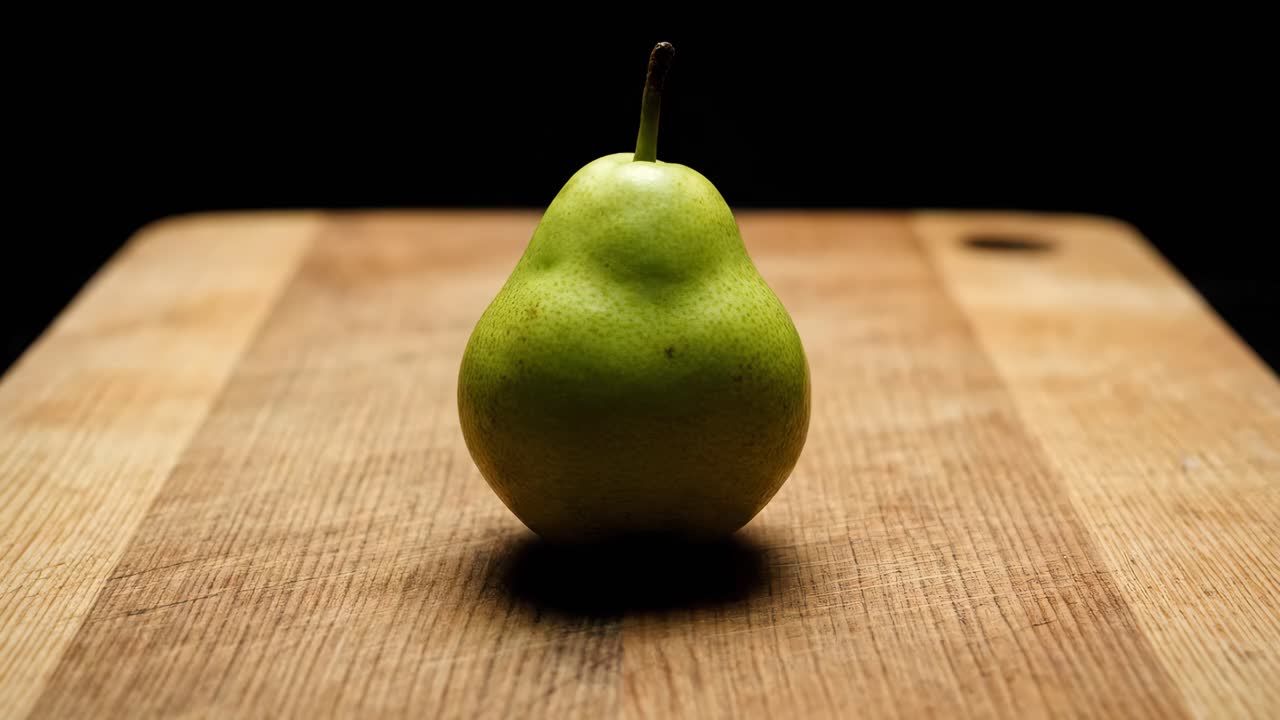 Cutting a Pear with a Knife