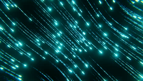 abstract glowing teal lines background