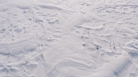 Drohnenaufnahmen-Von-Schneefeldern