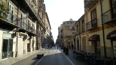 city street in italy