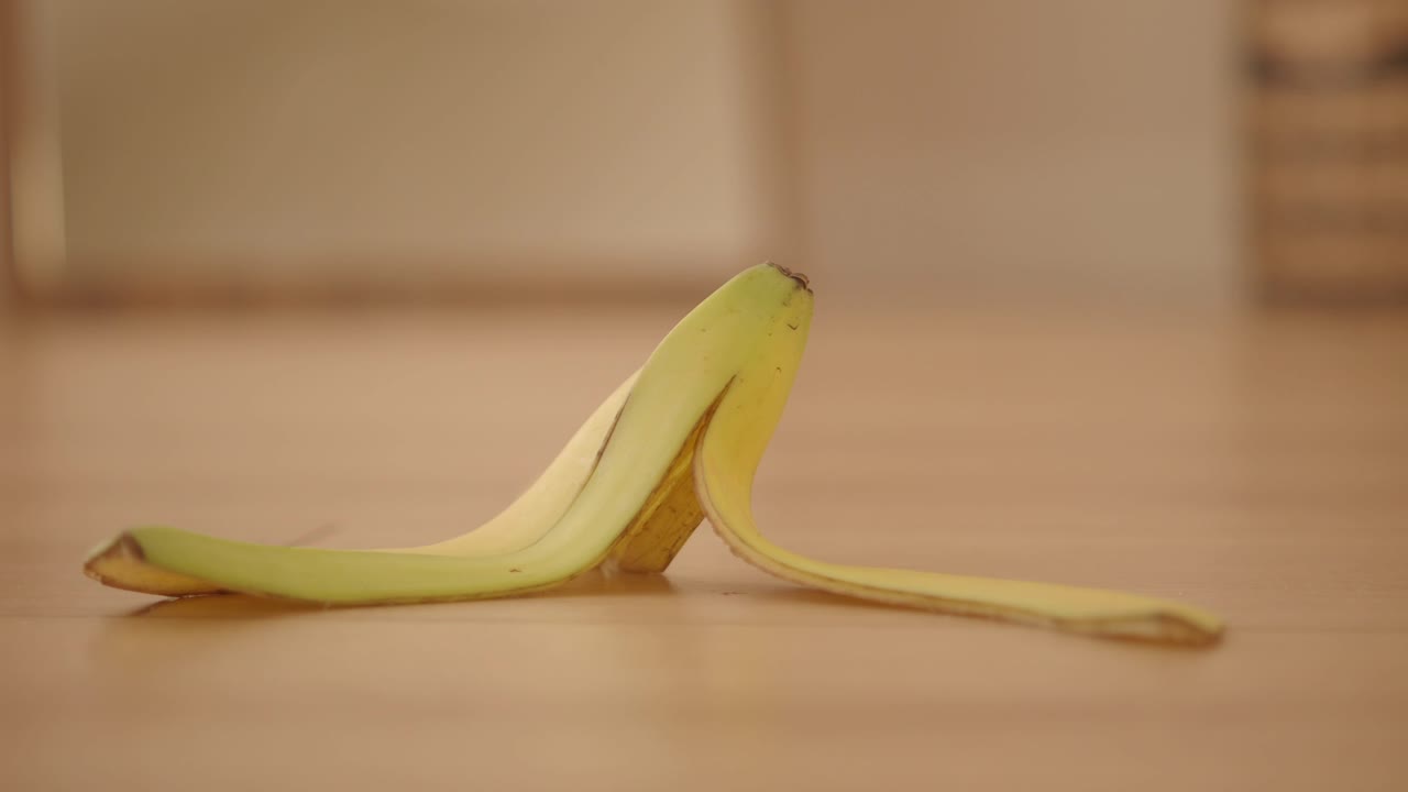 Banana Peel on Floor