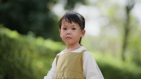 little child in a park