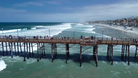 scanning oceanside pier all the way down