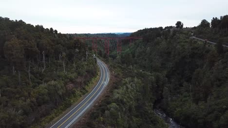 4k makatote viaduct drone footage