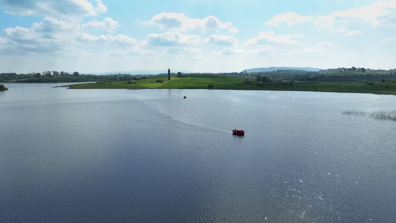 devenish island, county fermanagh, 북아일랜드, 2023년 6월