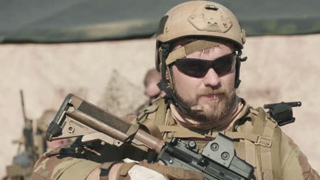 brutal intelligence officer on mission