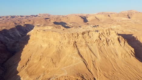 masada ancient fortress in the judean desert