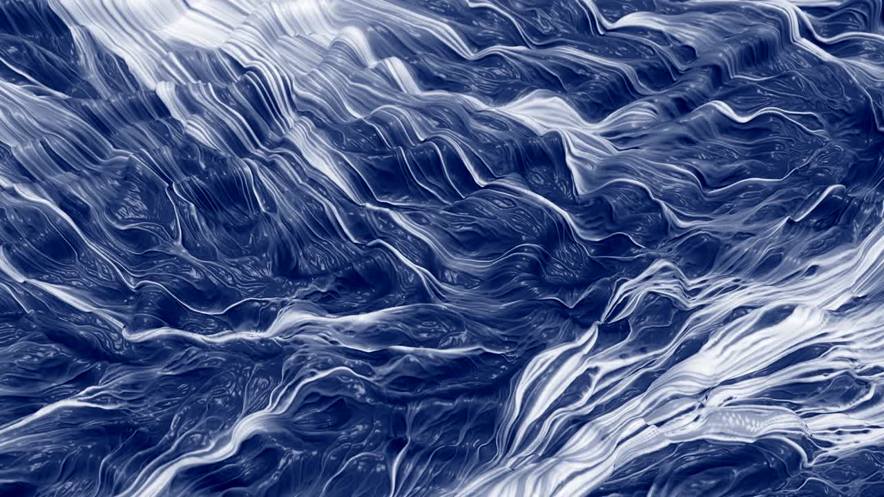 Abstract rippled alien surface.