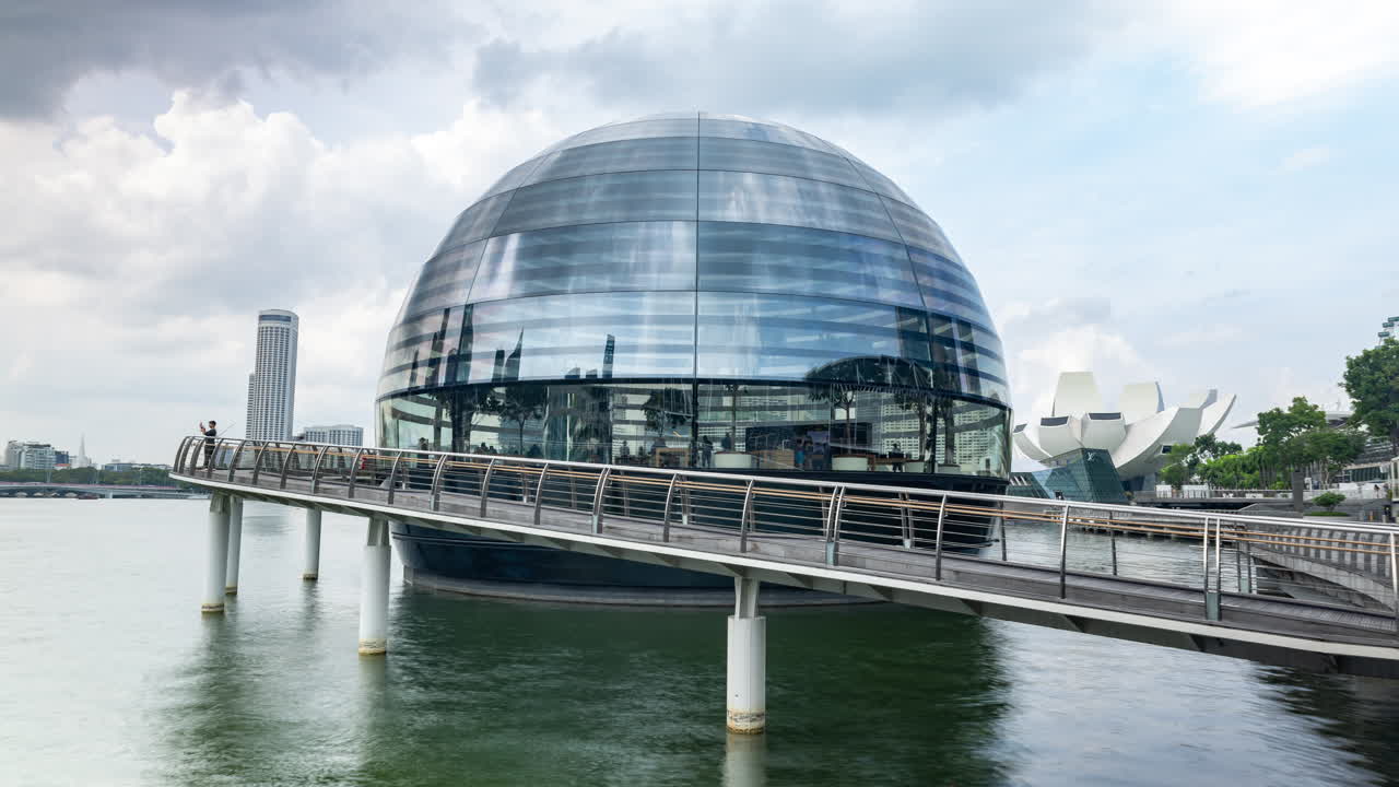 singapore central business district skyline