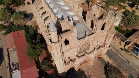 lala mustafa pasha camii mosque which is old cathedral in famagusta north cyprus