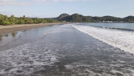 Quepos-Beach-on-the-lush,-secluded-Damas-Island