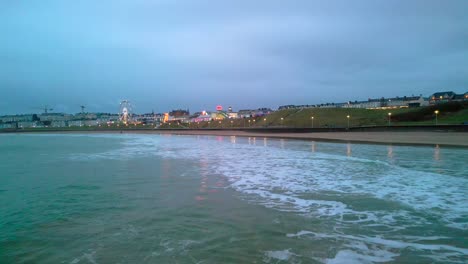 fotografía aérea de la playa de west strand