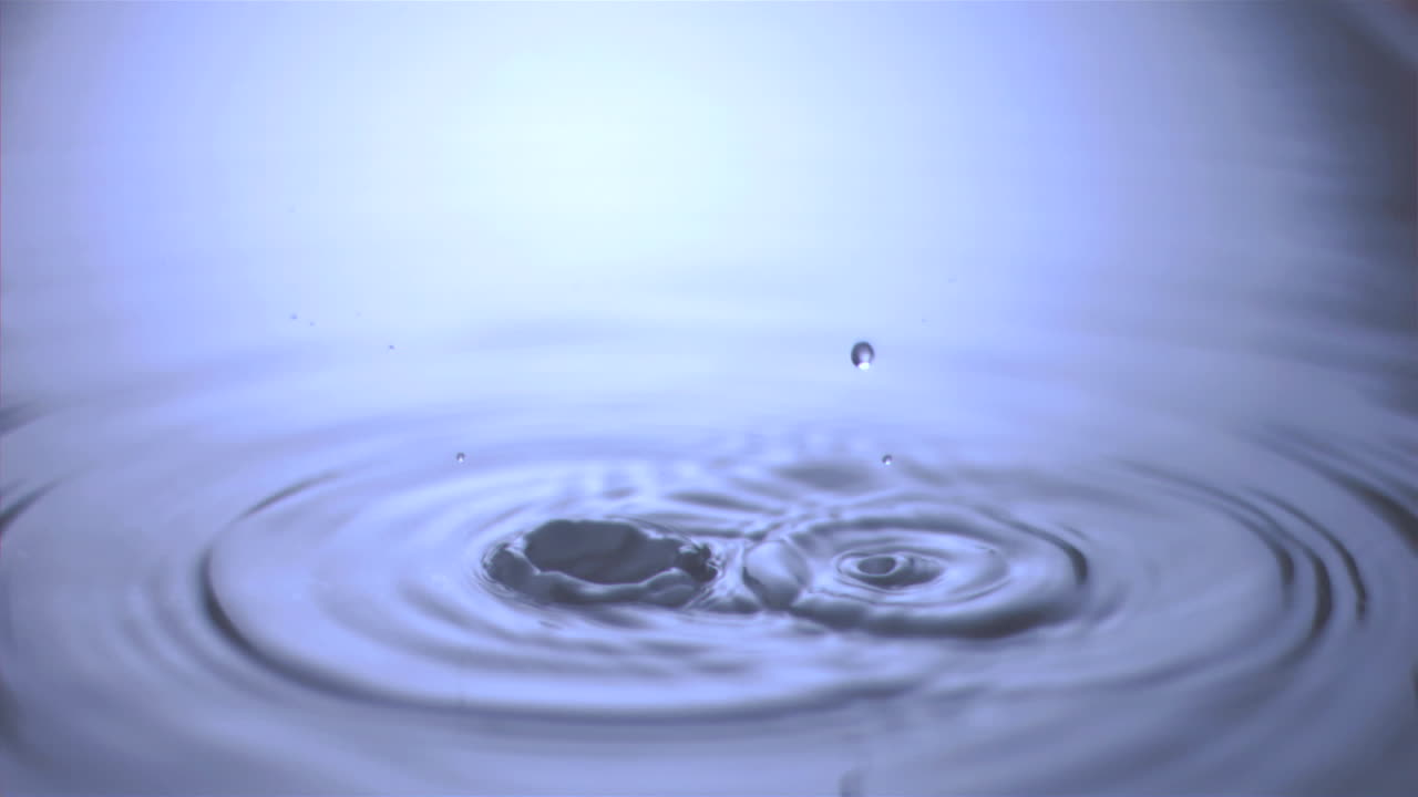 salpicaduras en cámara súper lenta