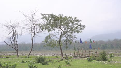 Belleza-Natural-De-La-India-Y-La-Frontera-O-Las-Tierras-Altas-De-Bután