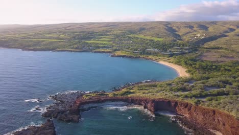 Eine-Überführungsantenne-Von-Manele-Point-Auf-Der-Hawaii-Insel-Lanai-6