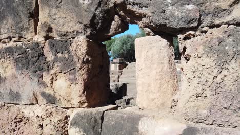 un templo romano antes de cristo en ruinas romanas