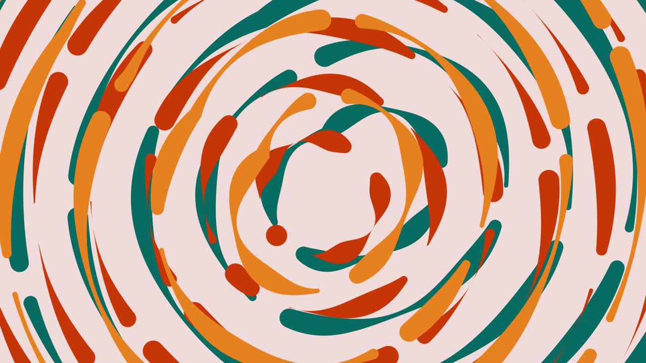 fondo redondo de colores sin costuras