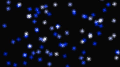 glitter shine star particle animation motion graphics