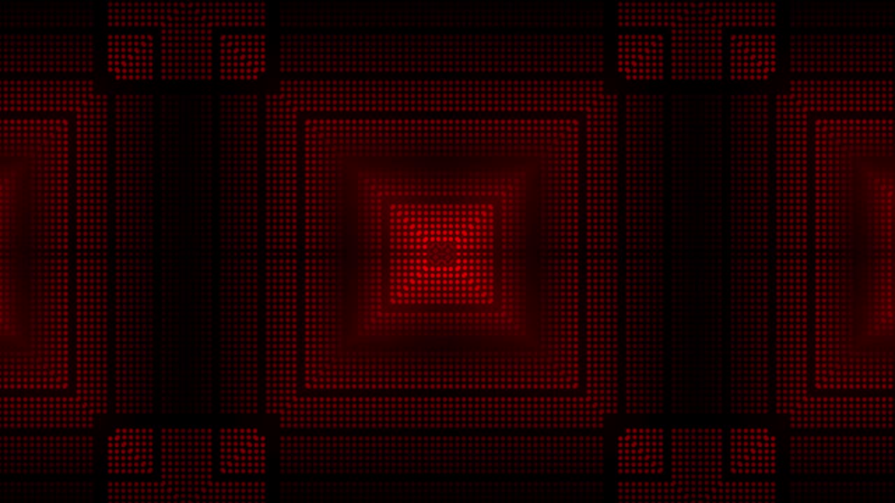 Red Dot Geometric Pattern