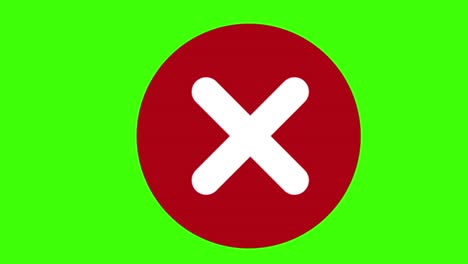pantalla verde, icono de infracción de seguridad, signo