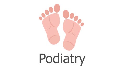 foot podiatry medical concept