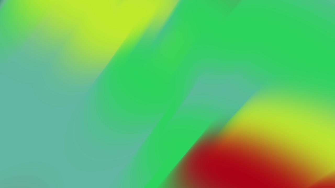 Abstrakt sløret gradient baggrund med skiftende grønne, gule og røde farver