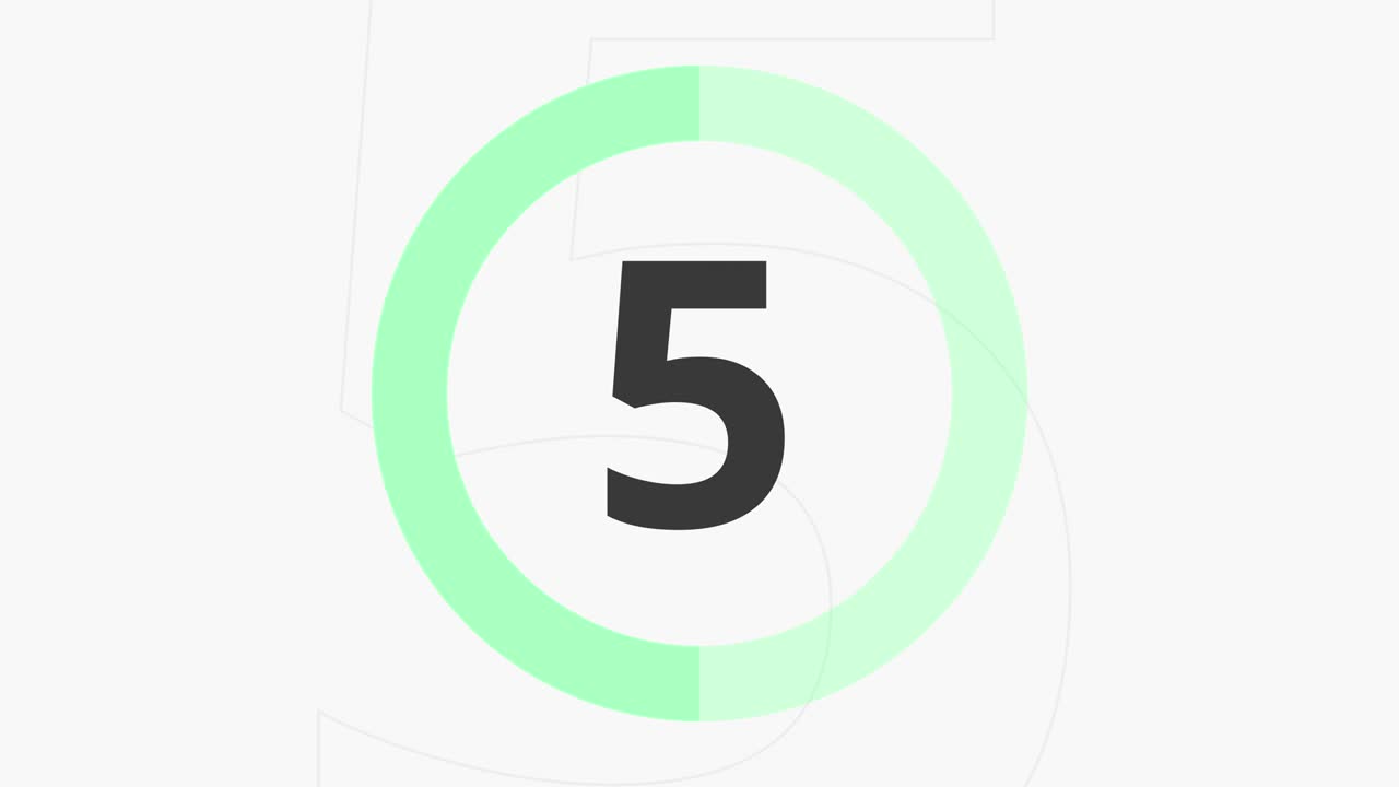 Aftellen 10 seconden groen